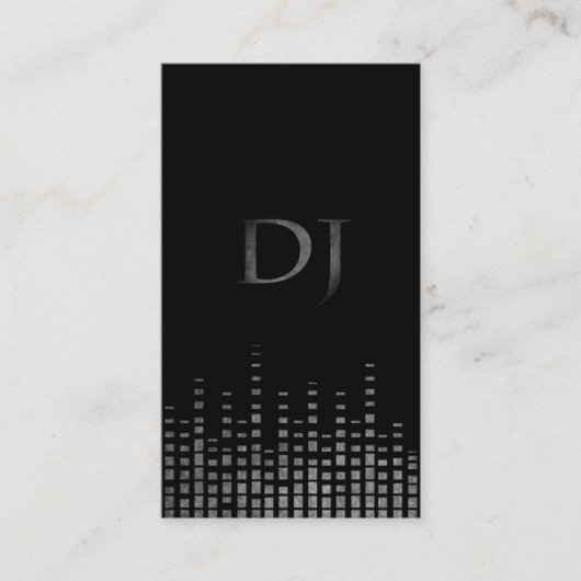 Grunge DJ Visitekaartje (Voorkant)