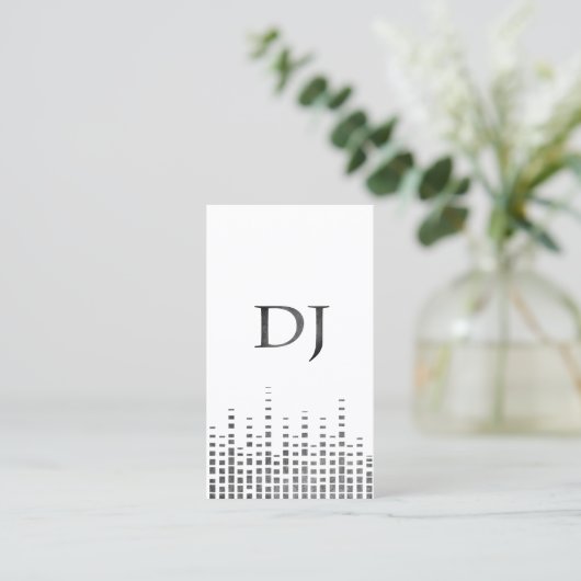 Grunge DJ Visitekaartje (Staand voorkant)