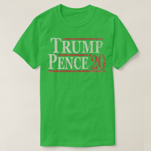 Grunge Donald Mike Pence 2020 T-shirt (Design voorkant)