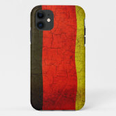 Grunge Duitse vlag Case-Mate iPhone Case (Achterkant)