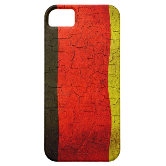 Grunge Duitse vlag Case-Mate iPhone Case (Achterkant)
