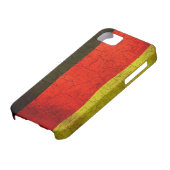 Grunge Duitse vlag Case-Mate iPhone Case (Onderkant)