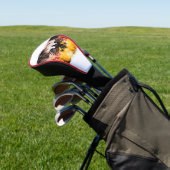 Grunge Duitse Wimpel - Duitse Adelaar Golfheadcover (Insitu)