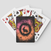 Grunge Easter Bunny Speelkaarten (Achterkant)