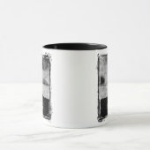 Grunge Edge Textured Paris Mok (Midden)