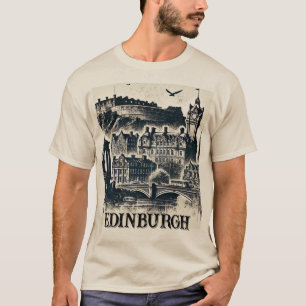 Grunge Edinburgh Schotland T-shirt