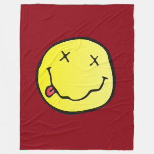 grunge emoji blanket fleece deken