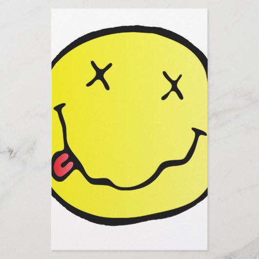 grunge emoji briefpapier (Voorkant)