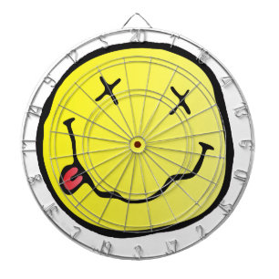 grunge emoji dartbord