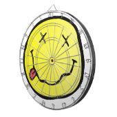 grunge emoji dartbord (Voorkant Rechts)