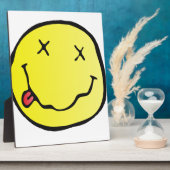 grunge emoji fotoplaat (Zijkant)