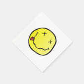 grunge emoji paper napkins servetten (Hoek)