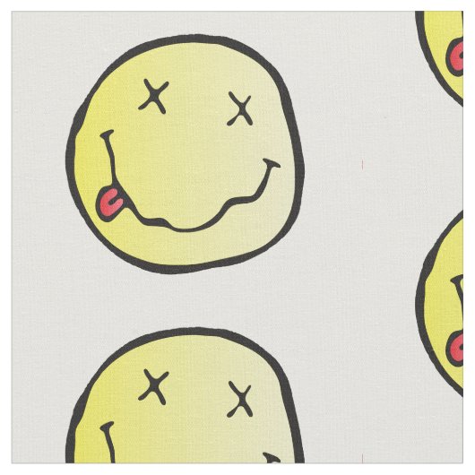 Grunge emoji stof (Close Up)