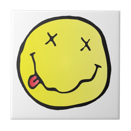 grunge emoji tegeltje (Voorkant)
