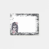 Grunge en schedel post-it® notes (Voorkant)