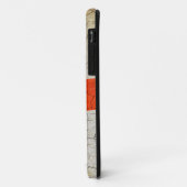 Grunge England vlag Case-Mate iPhone Case (Achterkant/links)