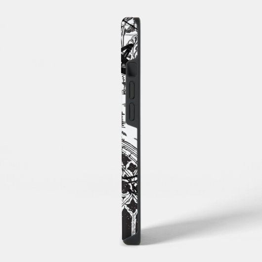 Grunge esthetisch iPhone hoesje (Linkerkant)