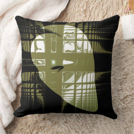 Grunge esthetische fractale kunst kussen