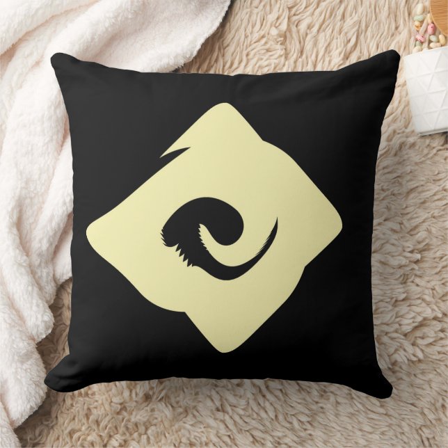 Grunge esthetische fractale kunst kussen (Deken)