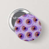 Grunge Eye Ronde Button 5,7 Cm (Voorkant /achterkant)