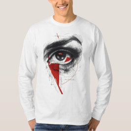 Grunge Eye T-shirt met lange mouwen