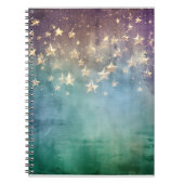 Grunge Fantasy Star Notitieboek (Voorkant)