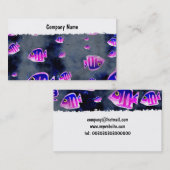 Grunge Fish, bedrijfsnaam Visitekaartje (Voorkant / Achterkant)