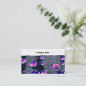 Grunge Fish, bedrijfsnaam Visitekaartje (Staand voorkant)