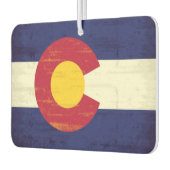 Grunge Flag van Colorado Luchtverfrisser (Links)