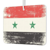 Grunge Flag van Syrië. Luchtverfrisser (Links)