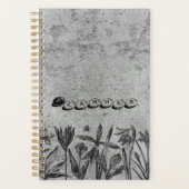 Grunge Floral Planner Journal (Voorkant)