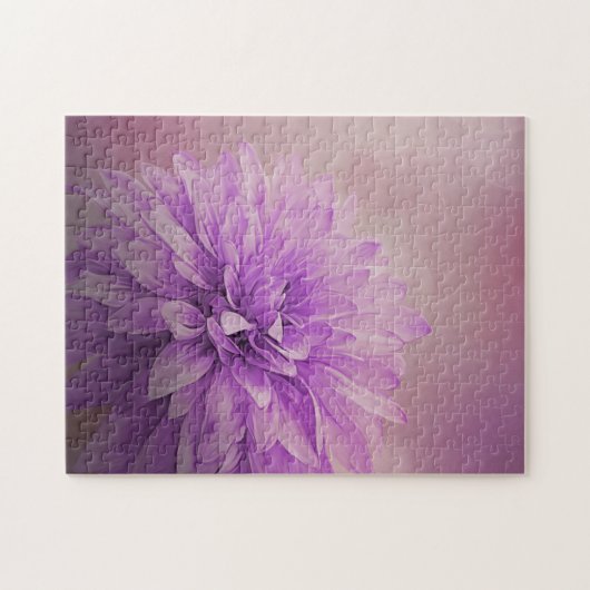 Grunge Flower texture Magnet Legpuzzel (Horizontaal)
