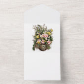  Grunge Flowers Kaart (Binnen)