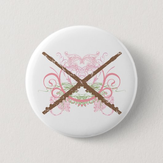 Grunge Flute Button (Voorkant)