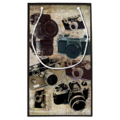 Grunge fotograaf fotografie camera klein cadeauzakje (Achterkant)