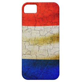 Grunge France vlag iPhone 11 Hoesje