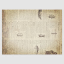 Grunge French Dictionary Page