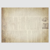 Grunge French Dictionary Page Tissuepapier (Voorkant)