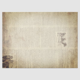 Grunge French Dictionary Page Tissuepapier