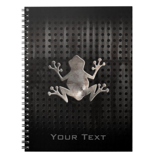 Grunge Frog Notitieboek (Voorkant)