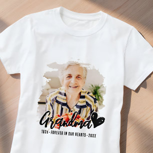 Grunge Funeral Onze harten voor altijd Foto T-shirt
