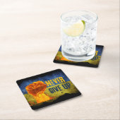 Grunge geeft Oekraïne nooit de vuist weg Kartonnen Onderzetters (Insitu)