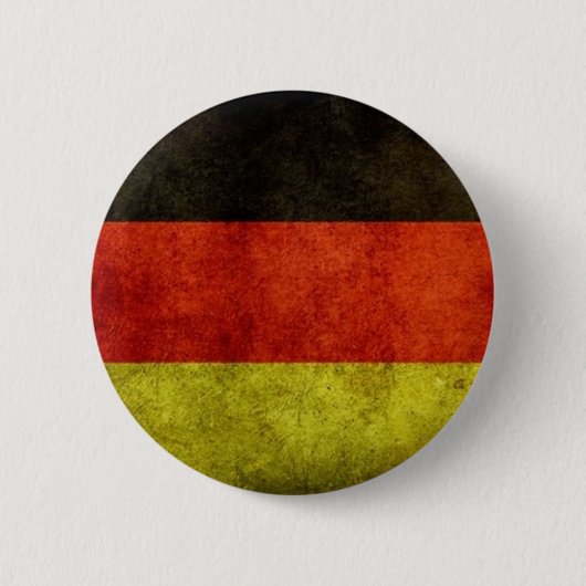 Grunge German Flag Button (Voorkant)