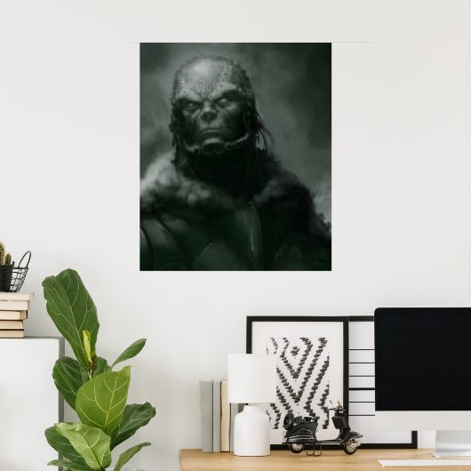 Grunge gestoorde Posters (Thuiskantoor)