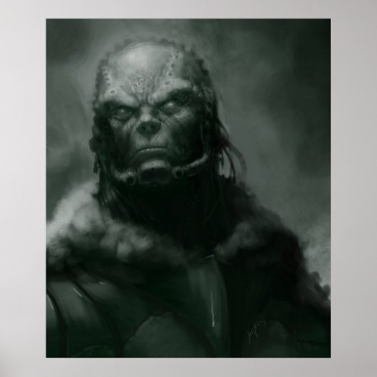 Grunge gestoorde Posters (Voorkant)