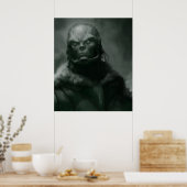 Grunge gestoorde Posters (Keuken)