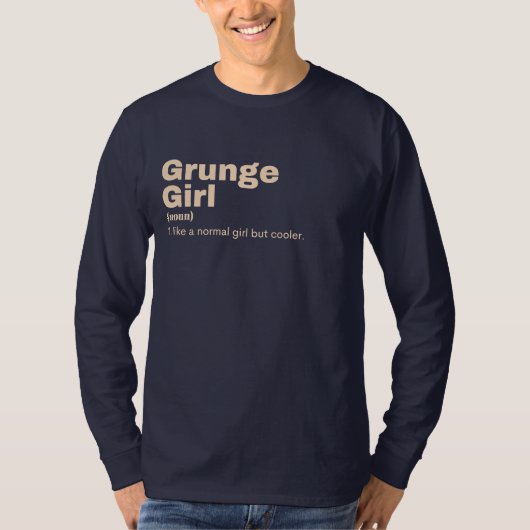 Grunge Girl - Grunge T-shirt (Voorkant)