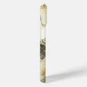  Grunge Gitaar en Microfoon iPhone Case (Achterkant / Rechts)