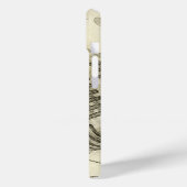  Grunge Gitaar en Microfoon iPhone Case (Achterkant / Links)