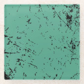 grunge glazen onderzetter (Voorkant)